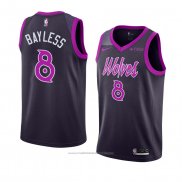 Maillot Minnesota Timberwolves Jerryd Bayless #8 Ville 2018-19 Volet