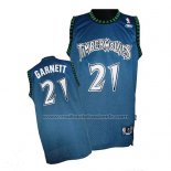 Maillot Minnesota Timberwolves Kevin Garnett #21 Retro Bleu