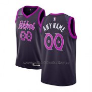 Maillot Minnesota Timberwolves Personnalise Ville 2018-19 Volet