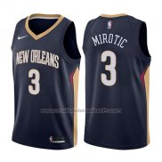 Maillot New Orleans Pelicans Nikola Mirotic #3 Icon 2017-18 Bleu