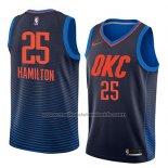 Maillot Oklahoma City Thunder Daniel Hamilton #25 Statement 2018 Bleu