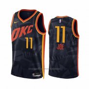 Maillot Oklahoma City Thunder Isaiah Joe #11 Ville 2023-24 Noir