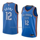 Maillot Oklahoma City Thunder Steven Adams #12 Icon 2017-18 Bleu