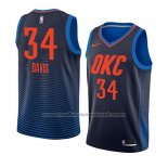 Maillot Oklahoma City Thunder Tyler Davis #34 Statement 2018 Bleu