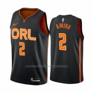 Maillot Orlando Magic Al-Farouq Aminu #2 Ville Edition Noir