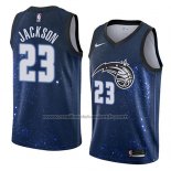 Maillot Orlando Magic Justin Jackson #23 Ville 2018 Bleu