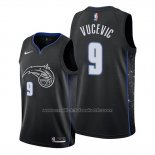 Maillot Orlando Magic Nikola Vucevic #9 Ville Edition Noir