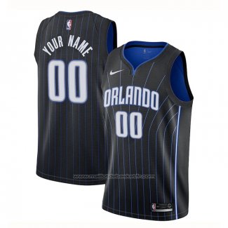 Maillot Orlando Magic Personnalise Icon Noir