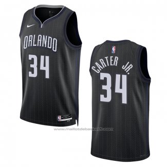 Maillot Orlando Magic Wendell Carter JR. #34 Ville 2022-23 Noir