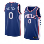 Maillot Philadelphia 76ers Justin Patton #0 Icon 2018 Bleu