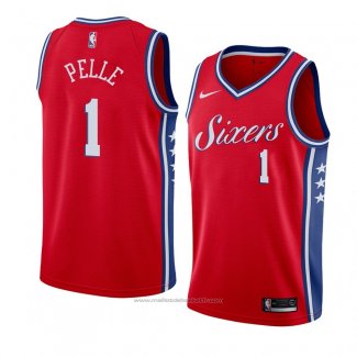 Maillot Philadelphia 76ers Norvel Pelle #1 Statement 2018 Rouge