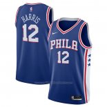 Maillot Philadelphia 76ers Tobias Harris #12 Icon Bleu