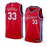 Maillot Philadelphia 76ers Tobias Harris #33 Statement 2018 Rouge