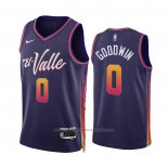 Maillot Phoenix Suns Jordan Goodwin #0 Ville 2023-24 Volet