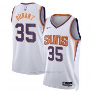 Maillot Phoenix Suns Kevin Durant #35 Association Blanc