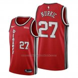 Maillot Portland Trail Blazers Jusuf Nurkic #27 Classic Edition Rouge
