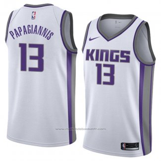 Maillot Sacramento Kings Georgios Papagiannis #13 Association 2018 Blanc