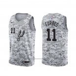Maillot San Antonio Spurs Bryn Forbes #11 Earned Camouflage