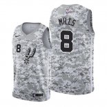 Maillot San Antonio Spurs Patty Mills #8 Earned Camouflage