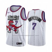 Maillot Toronto Raptors Kyle Lowry #7 Classic 2019-20 Blanc