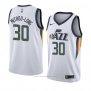 Maillot Utah Jazz Naz Mitrou-Long #30 Association 2018 Blanc