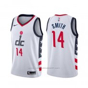 Maillot Washington Wizards Ish Smith #14 Ville Blanc