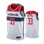 Maillot Washington Wizards Kyle Kuzma #33 Association 2020-21 Blanc