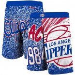 Short Los Angeles Clippers Mitchell & Ness 1984 Bleu