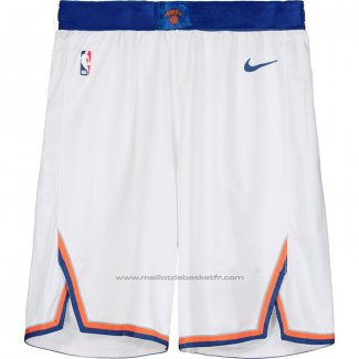 Short New York Knicks Blanc