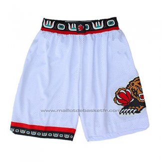 Short Vancouver Grizzlies Hardwood Classics Blanc