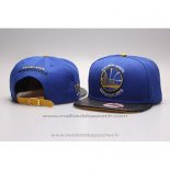 Casquette Golden State Warriors Snapback Bleu Noir