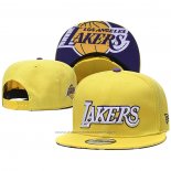 Casquette Los Angeles Lakers 9FIFTY Snapback Jaune Volet Blanc