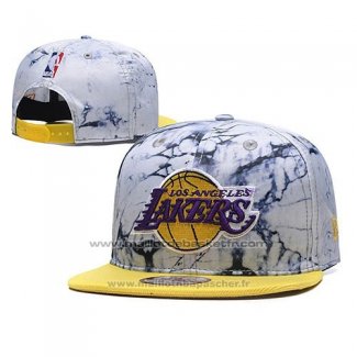 Casquette Los Angeles Lakers Snapback Jaune