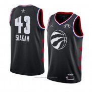 Maillot All Star 2019 Toronto Raptors Pascal Siakam #43 Noir