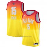 Maillot All Star 2023 Denver Nuggets Nikola Jokic #15 Orange