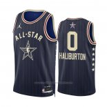 Maillot All Star 2024 Indiana Pacers Tyrese Haliburton #0 Bleu
