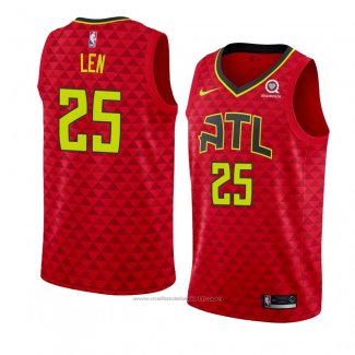 Maillot Atlanta Hawks Alex Len #25 Statement 2018-19 Rouge