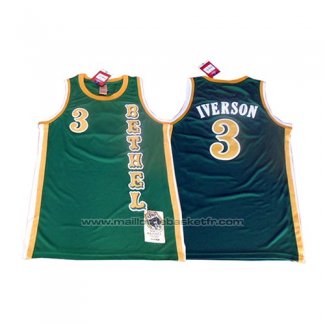 Maillot Bethel Allen Iverson #3 Vert