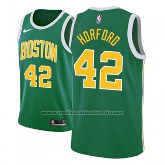 Maillot Boston Celtics Al Horford #42 Earned 2018-19 Vert