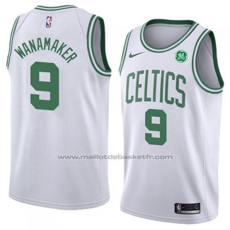 Maillot Boston Celtics Brad Wanamaker #9 Association 2018 Blanc