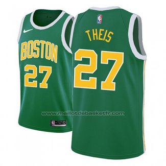 Maillot Boston Celtics Daniel Theis #27 Earned 2018-19 Vert