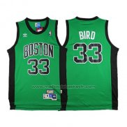 Maillot Boston Celtics Larry Bird #33 Retro Vert3