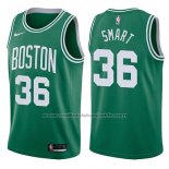 Maillot Boston Celtics Marcus Smart #36 Swingman Icon 2017-18 Vert