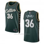 Maillot Boston Celtics Marcus Smart #36 Ville 2022-23 Vert