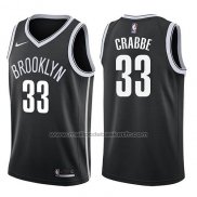 Maillot Brooklyn Nets Allen Crabbe #33 Icon 2017-18 Noir