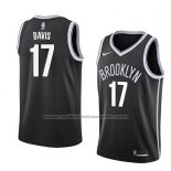 Maillot Brooklyn Nets Ed Davis #17 Icon 2018 Noir