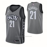 Maillot Brooklyn Nets Lamarcus Aldridge #21 Statement 2021 Gris