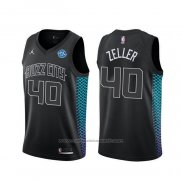 Maillot Charlotte Hornets Cody Zeller #40 Ville Noir