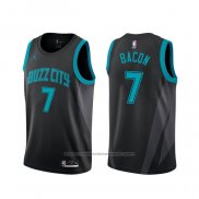 Maillot Charlotte Hornets Dwayne Bacon #7 Ville Noir