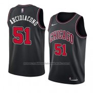 Maillot Chicago Bulls Ryan Arcidiacono #51 Statement 2018 Noir